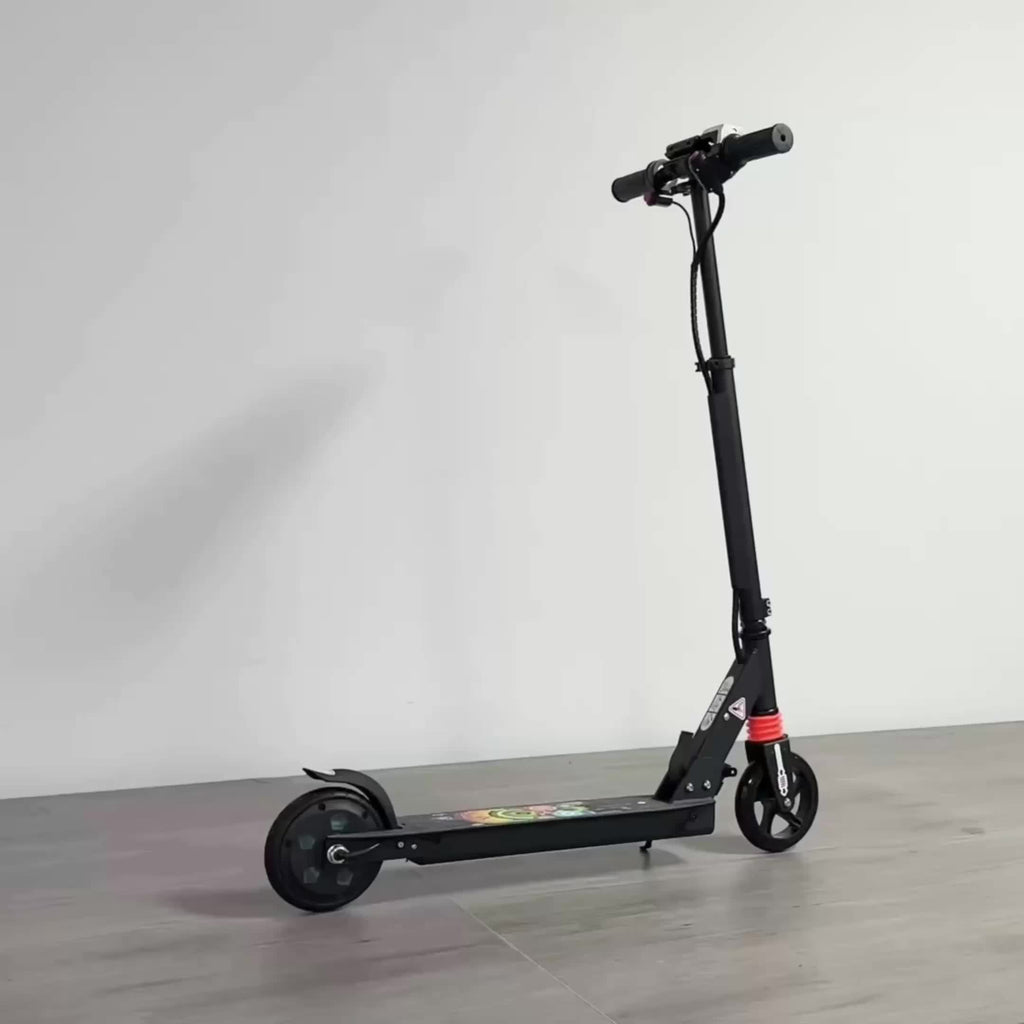 5.5-inch Electric Scooter, Maximum Speed of 15 Km\u002Fh, 2.5Ah Powerful Battery, Foldable Electric Scooter, Load Capacity 70kg, Halloween and Christmas Gift, Gift Scooter, Kick-Start Assist Scooter with Adjustable Speed and Height, Flashing Wheels