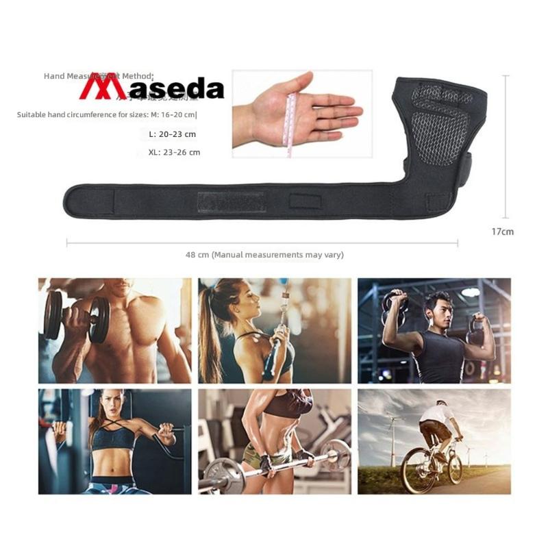 1pc Black Knitted Polyester (Dacron) Textile Gloves with Breathable Silicone Round Bead And Non-Slip Wear-Resistant Design | Sports And Fitness Use