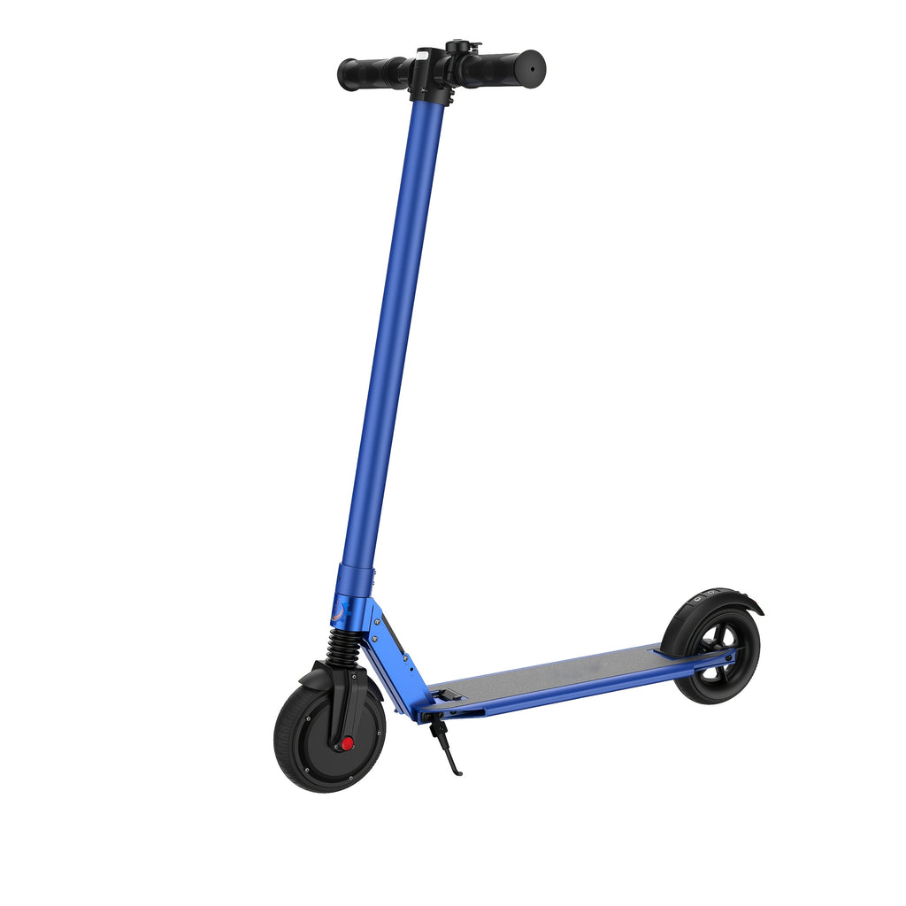 250W Electric Scooter for Adults And Teens, 15.5MPH Top Speed & 15.5 Miles Max Range, 6.5-Inch Solid Tire And Non-Slip Pedal, LCD Smart Display, Lightweight Foldable E-Scooter with Smart Braking System