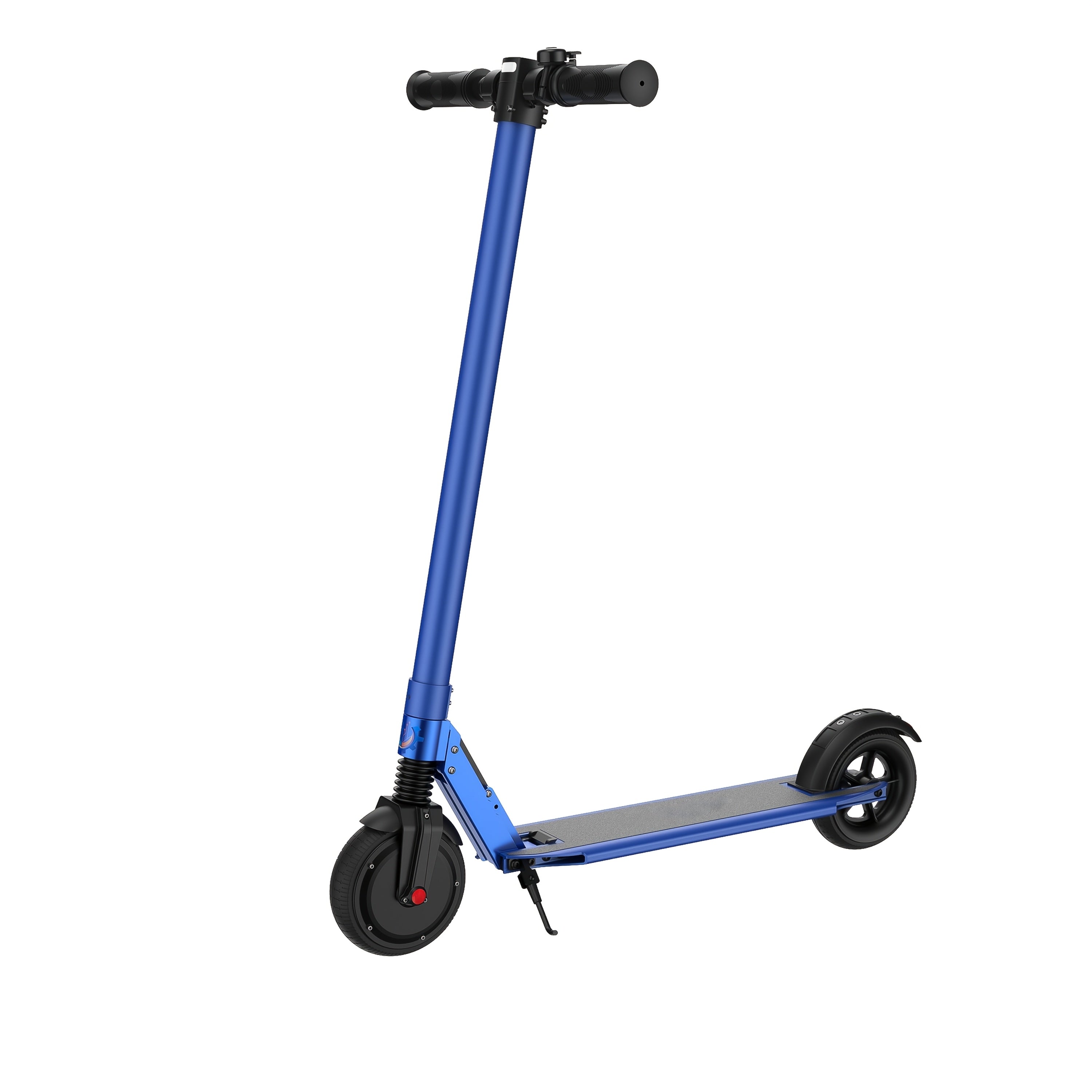 250W Electric Scooter for Adults And Teens, 15.5MPH Top Speed & 15.5 Miles Max Range, 6.5-Inch Solid Tire And Non-Slip Pedal, LCD Smart Display, Lightweight Foldable E-Scooter with Smart Braking System