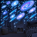Glow In The Dark Stars For Ceiling Stickers Galaxy Wall Decals 289pcs Ceiling Stars Glow In The Dark Glowing Stars And Planets Wall Stickers For Bedroom Birthday Party Favors