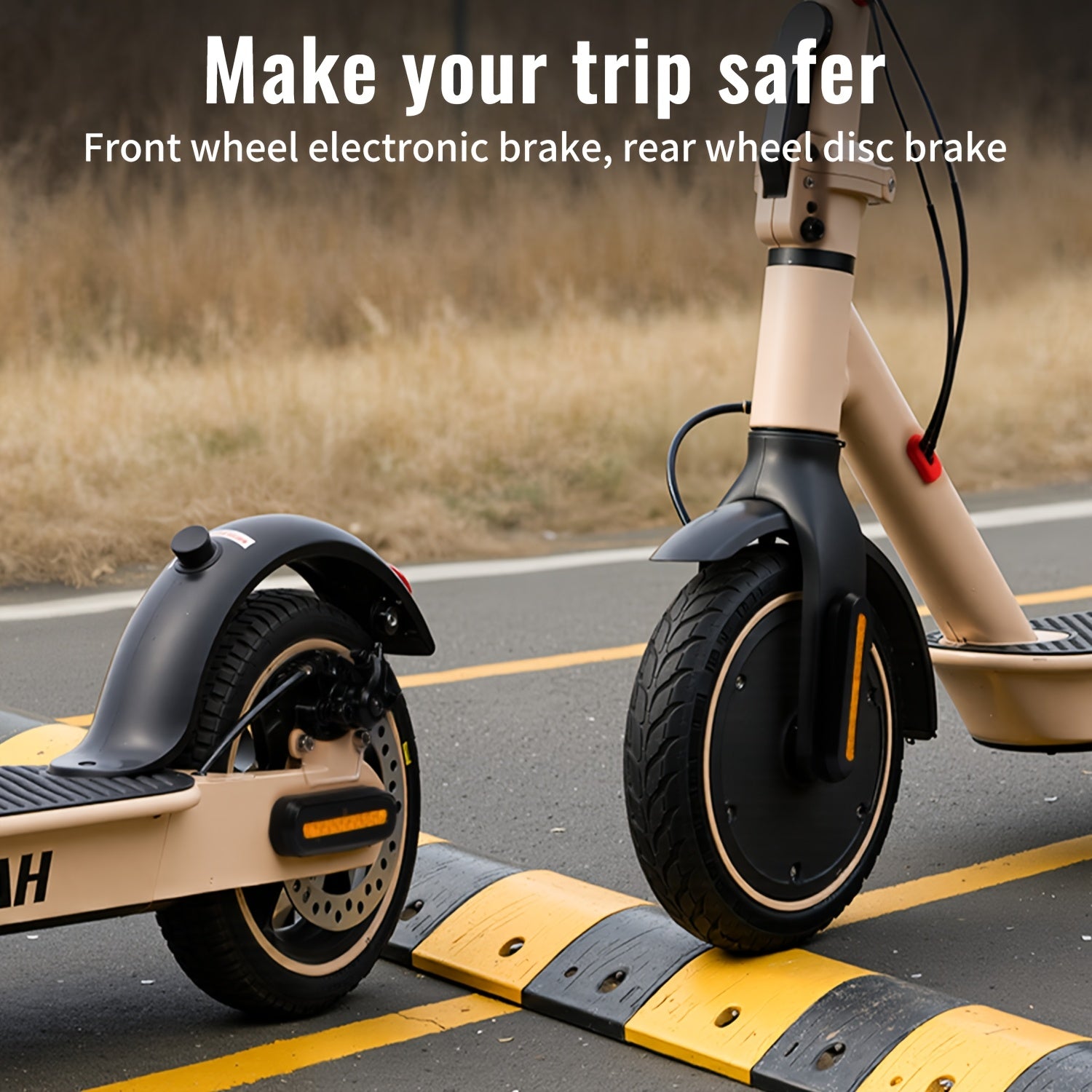 Adult Electric Scooter 350W Folding E-Scooter with Display, 19MPH Speed & 12-19-Mile Range, Portable Folding Suitable for Commuting, College, Campus, Urban Travel, Headlight & Anti-Skid Tires, for Men & Women, Gift