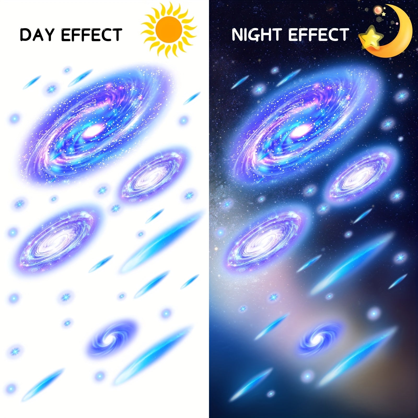 Glow In The Dark Stars For Ceiling Stickers Galaxy Wall Decals 289pcs Ceiling Stars Glow In The Dark Glowing Stars And Planets Wall Stickers For Bedroom Birthday Party Favors