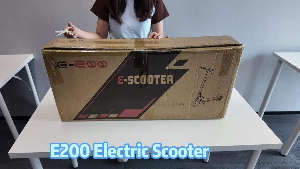 Foldable Electric Scooter with 8-inch Solid Puncture-proof Tires, 10-mile Range, And A Top Speed Of 10 Mph. Designed for Teens And Adults Seeking High-speed Riding, It Features Foldable Construction And Adjustable Height-perfect for Beginners. Ideal