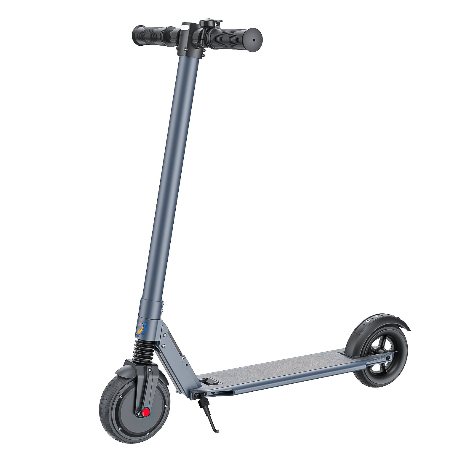 250W Electric Scooter for Adults And Teens, 15.5MPH Top Speed & 15.5 Miles Max Range, 6.5-Inch Solid Tire And Non-Slip Pedal, LCD Smart Display, Lightweight Foldable E-Scooter with Smart Braking System