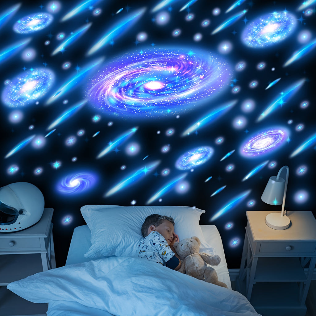 Glow In The Dark Stars For Ceiling Stickers Galaxy Wall Decals 289pcs Ceiling Stars Glow In The Dark Glowing Stars And Planets Wall Stickers For Bedroom Birthday Party Favors